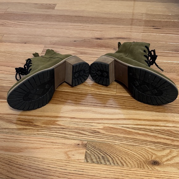 Toms Forest Green Lace-Up Boots - Picture 3 of 15